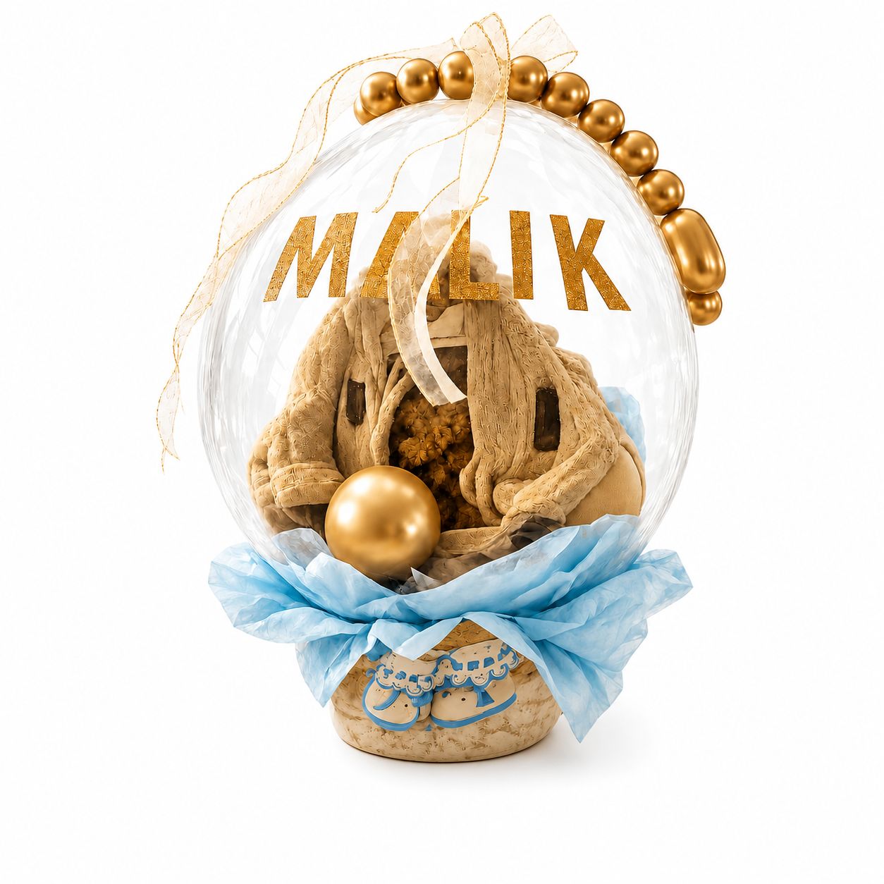 Baby Boy Stuffed Balloon